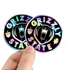 Custom Printing Stickers Silver Thick Vinyl Die Cut Sticker/Die Cut Stickers Vinyl